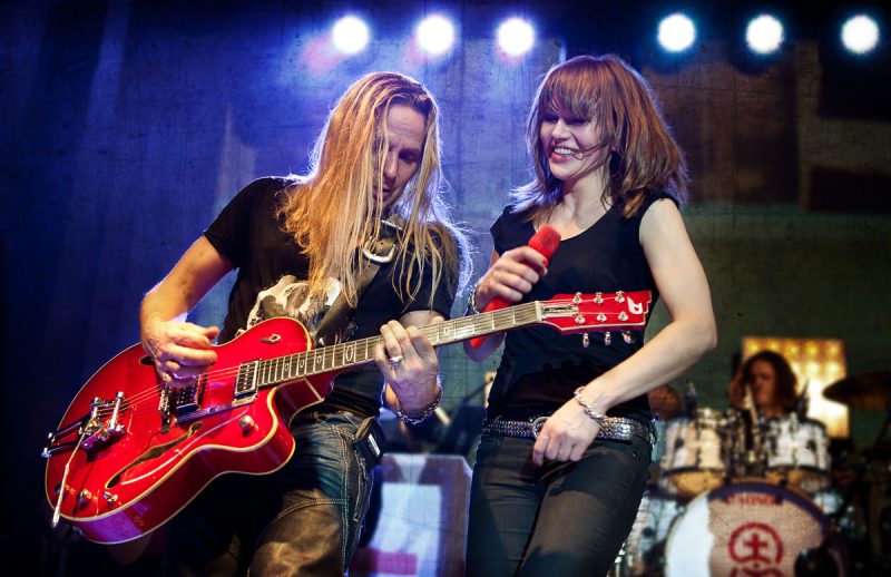 Uwe Hassbecker and Anna Loos